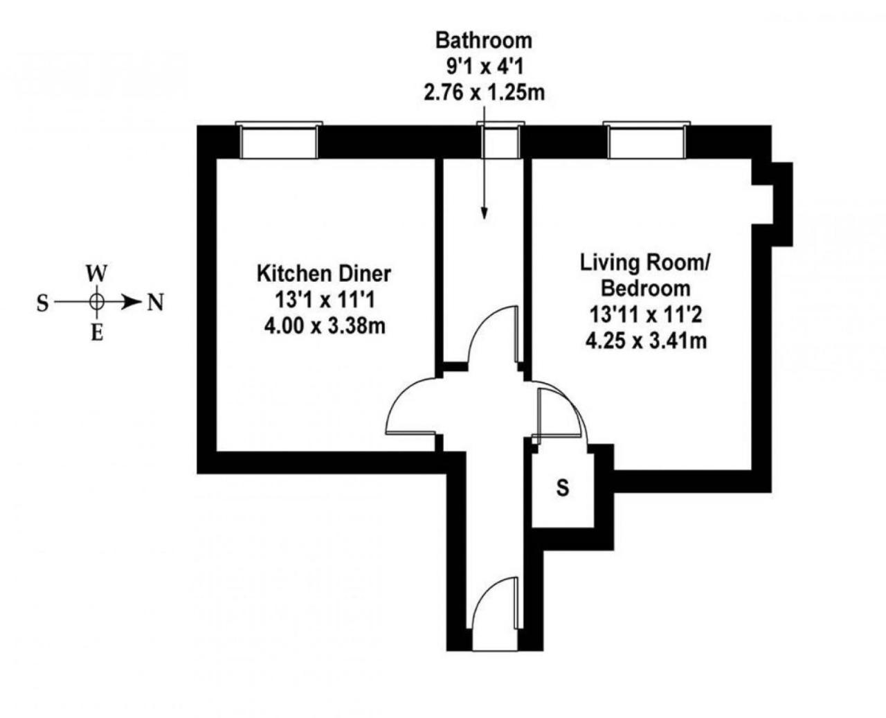 Апартаменты Joivy Modern City Centre 1-Bed Next To Calton Hill Эдинбург Экстерьер фото